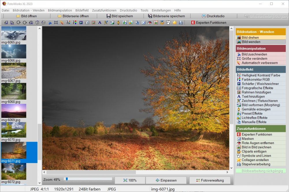 Bildbearbeitungsprogramm für Windows 11